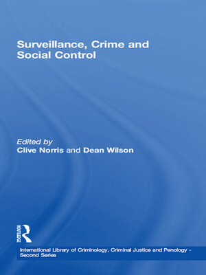 cover image of Surveillance, Crime and Social Control